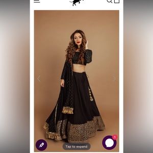 Black Indian choli